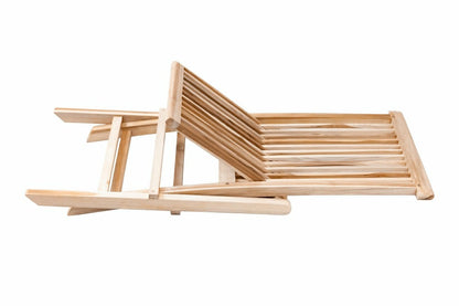 Telluride Teak Outdoor Patio Folding Chair | Plow & Hearth
