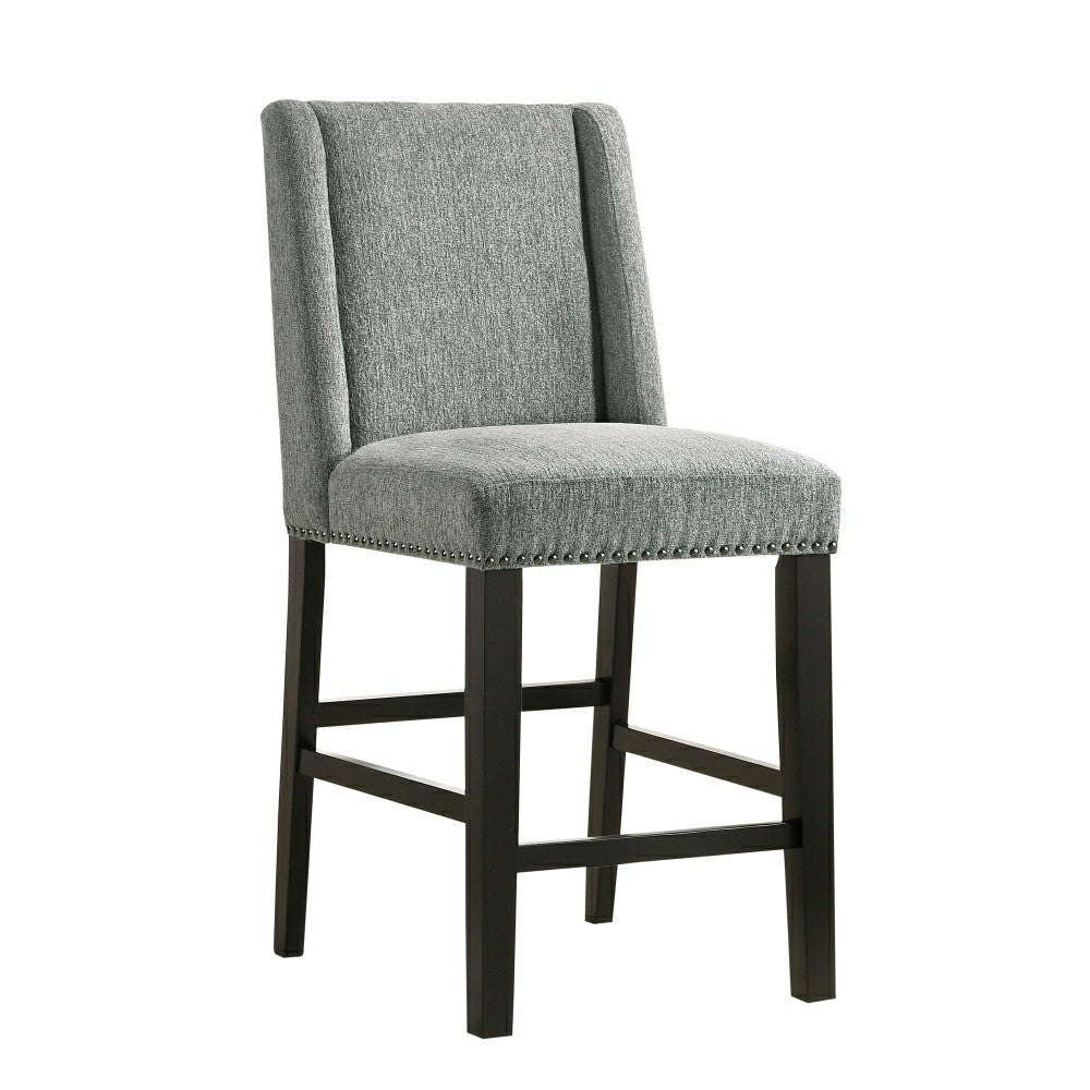 Upholstered Chair-Style 24" Counter Stools, Set of 2 | Plow & Hearth