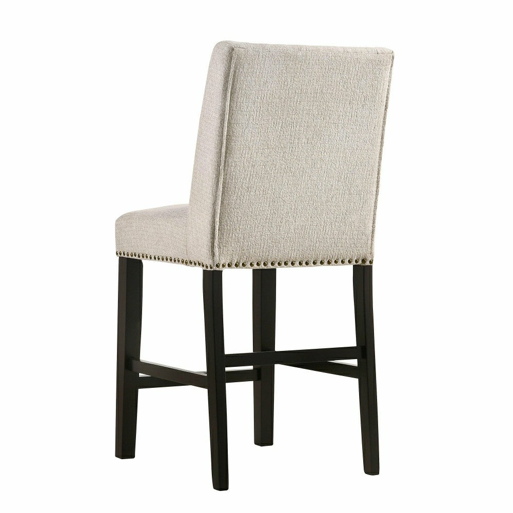 Upholstered Chair-Style 24" Counter Stools, Set of 2 | Plow & Hearth