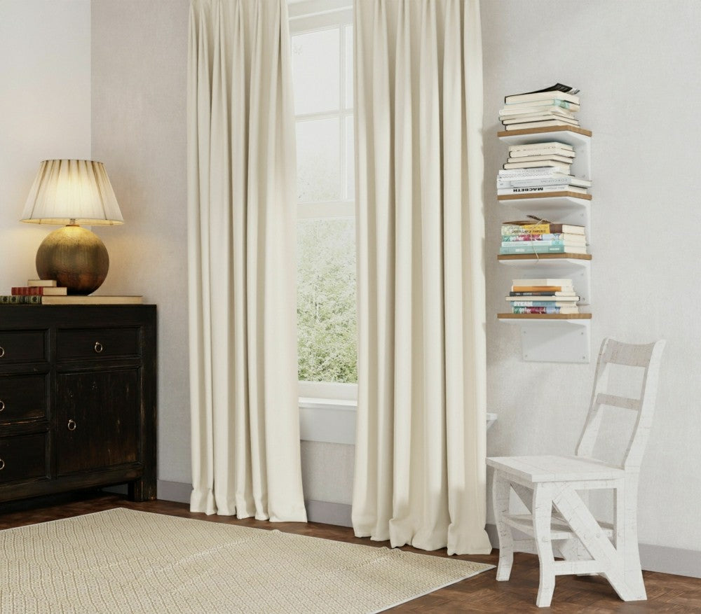 Folding Library Chair, Antique White | Plow & Hearth
