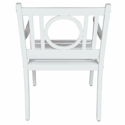 Grammercy Outdoor Chair, White | Plow & Hearth
