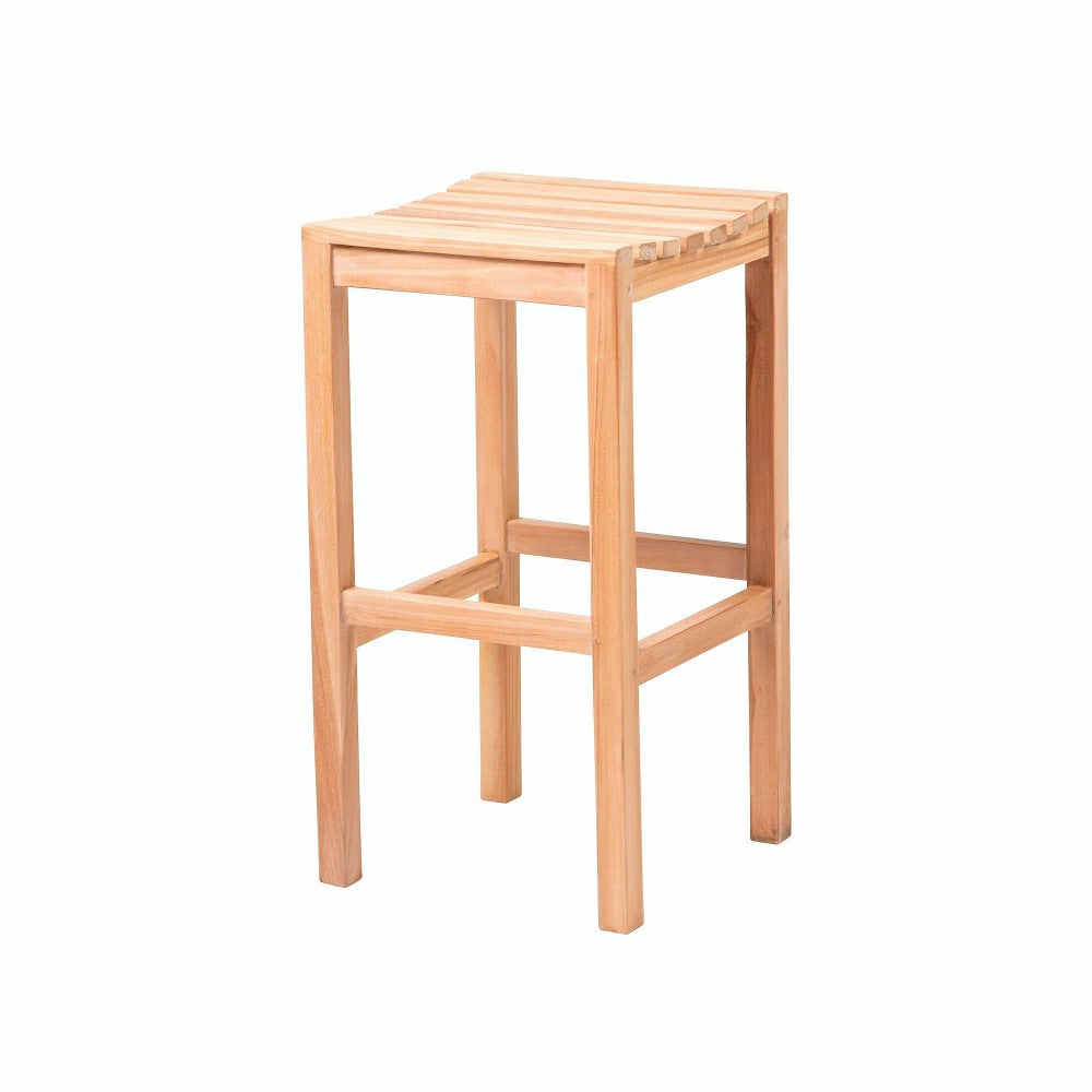 Teak Bar Stool | Plow & Hearth