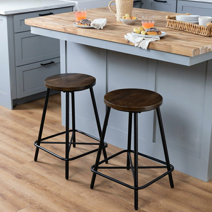 Farmhouse Counter Stools, Set of 2 | Plow & Hearth