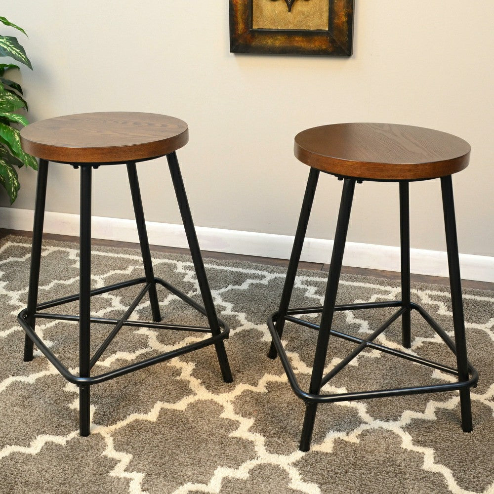 Farmhouse Counter Stools, Set of 2 | Plow & Hearth