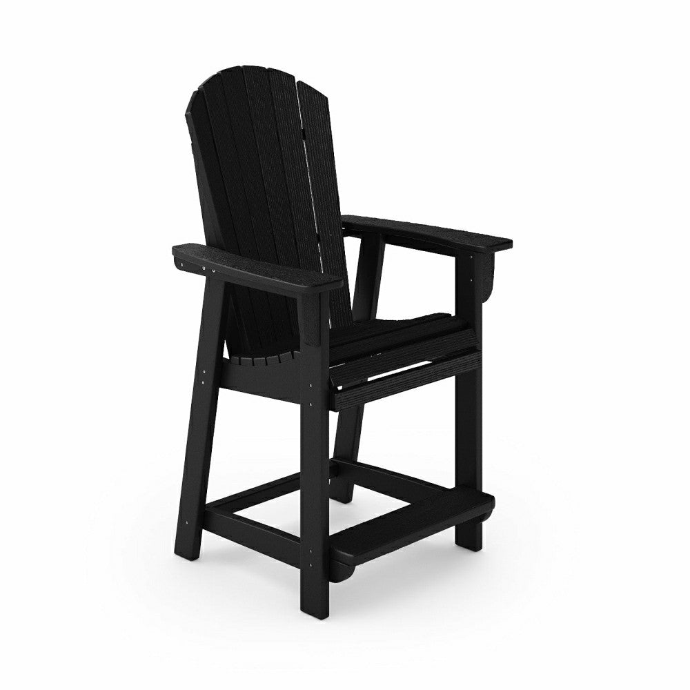 St Simons Fan Back Counter Chair (Premium) | Plow & Hearth