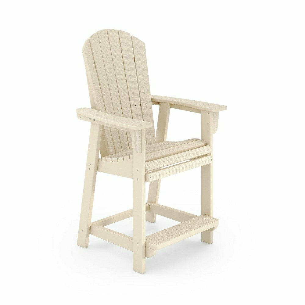 St Simons Fan Back Counter Chair (Premium) | Plow & Hearth