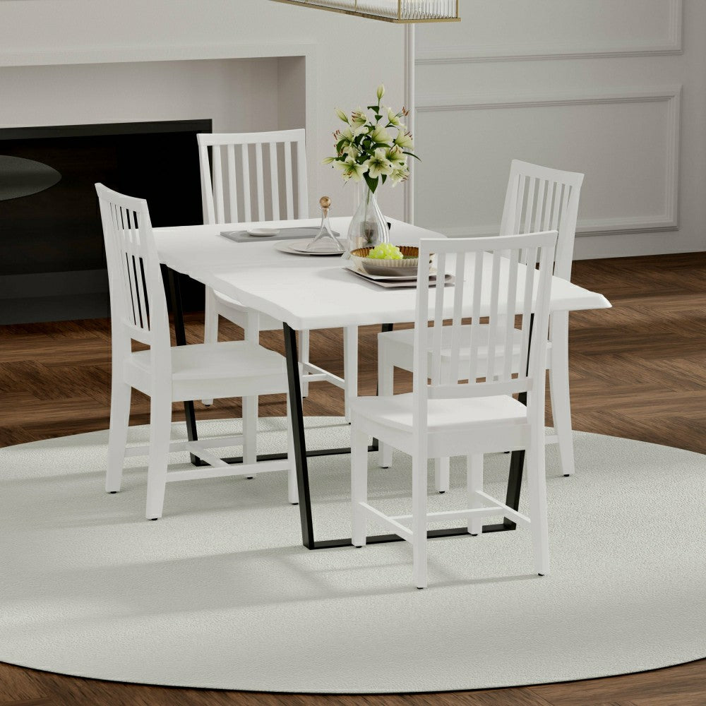 Hudson Dining Chair, Whitewash | Plow & Hearth
