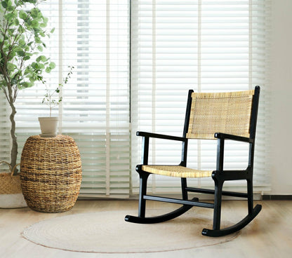 Karson Rocking Chair, Black | Plow & Hearth