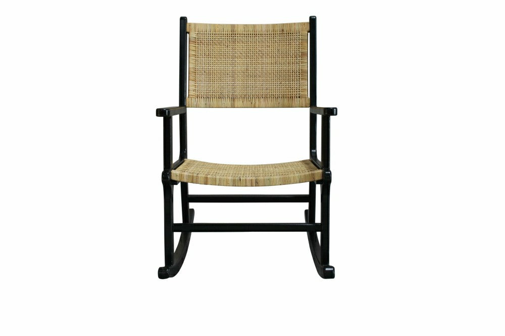 Karson Rocking Chair, Black | Plow & Hearth