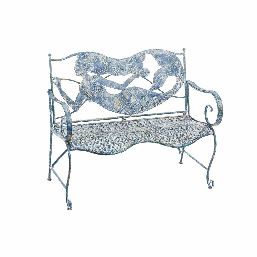 Mermaid Metal Bench | Plow & Hearth