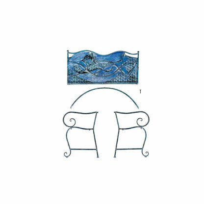 Mermaid Metal Bench | Plow & Hearth