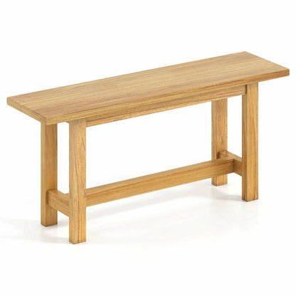 Outdoor Teak Wood Bench | Plow & Hearth