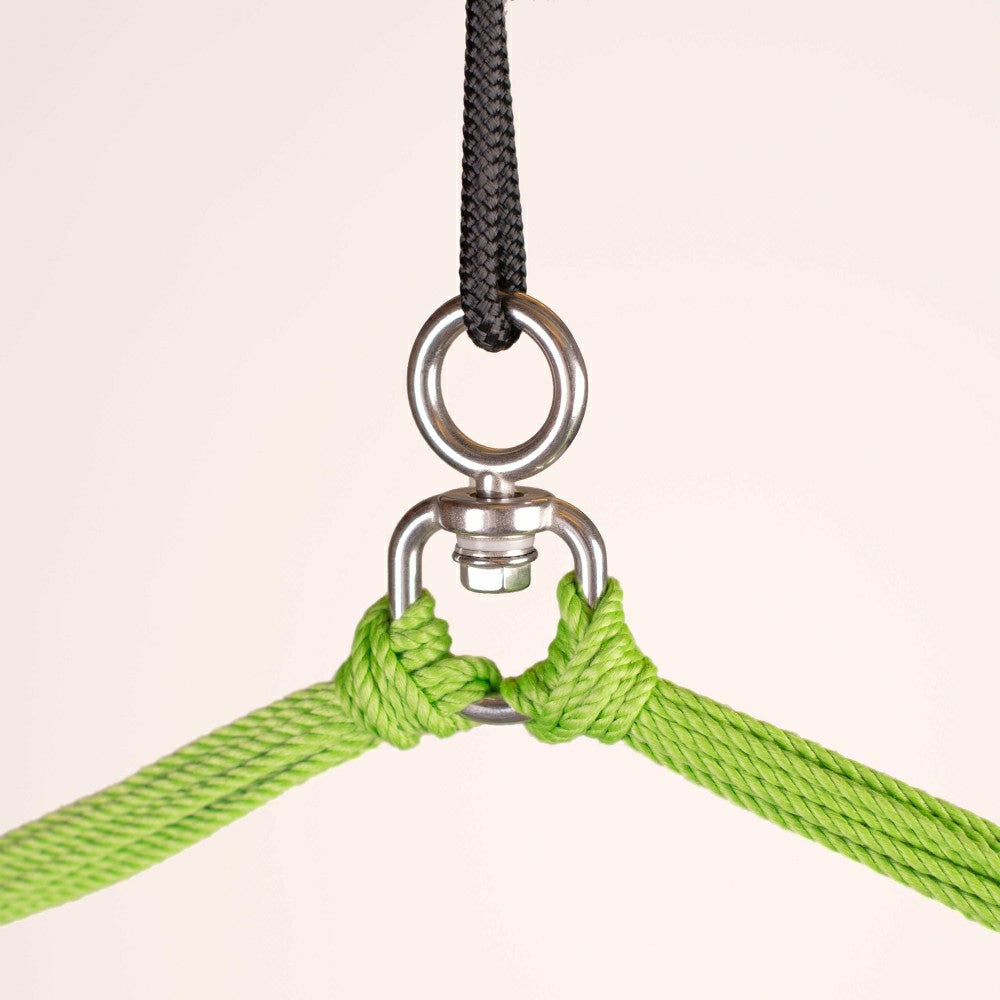 Domingo Lime - Weather-Resistant Basic Hammock Chair | Plow & Hearth