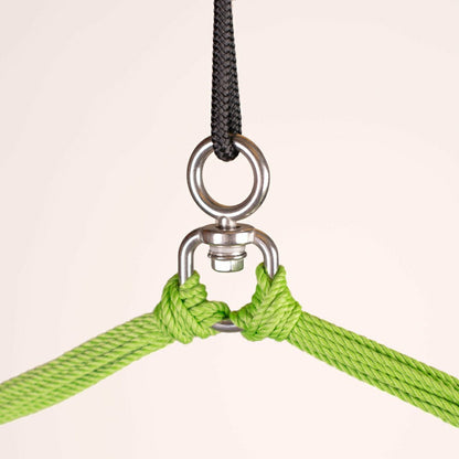 Domingo Lime - Weather-Resistant Basic Hammock Chair | Plow & Hearth