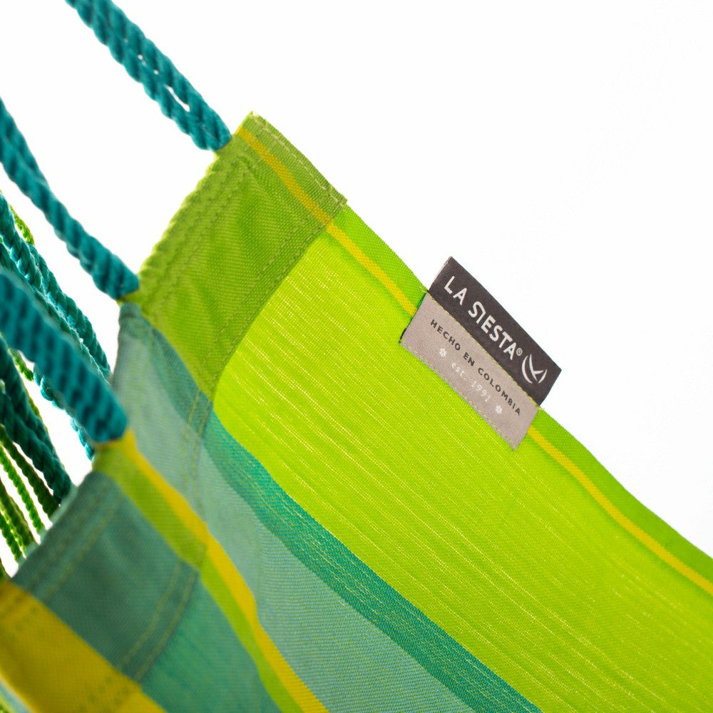 Domingo Lime - Weather-Resistant Basic Hammock Chair | Plow & Hearth