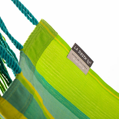 Domingo Lime - Weather-Resistant Basic Hammock Chair | Plow & Hearth