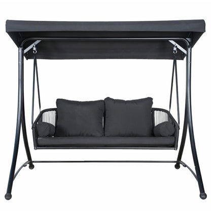 East Green Ramona Patio Swing with Canopy Stand | Plow & Hearth