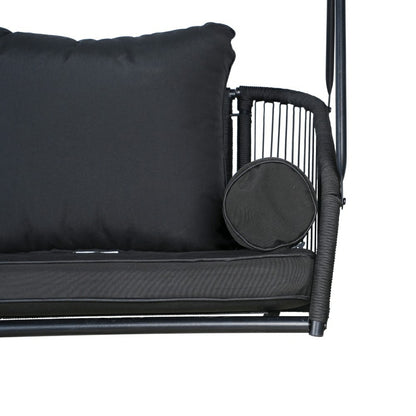 East Green Ramona Patio Swing with Canopy Stand | Plow & Hearth