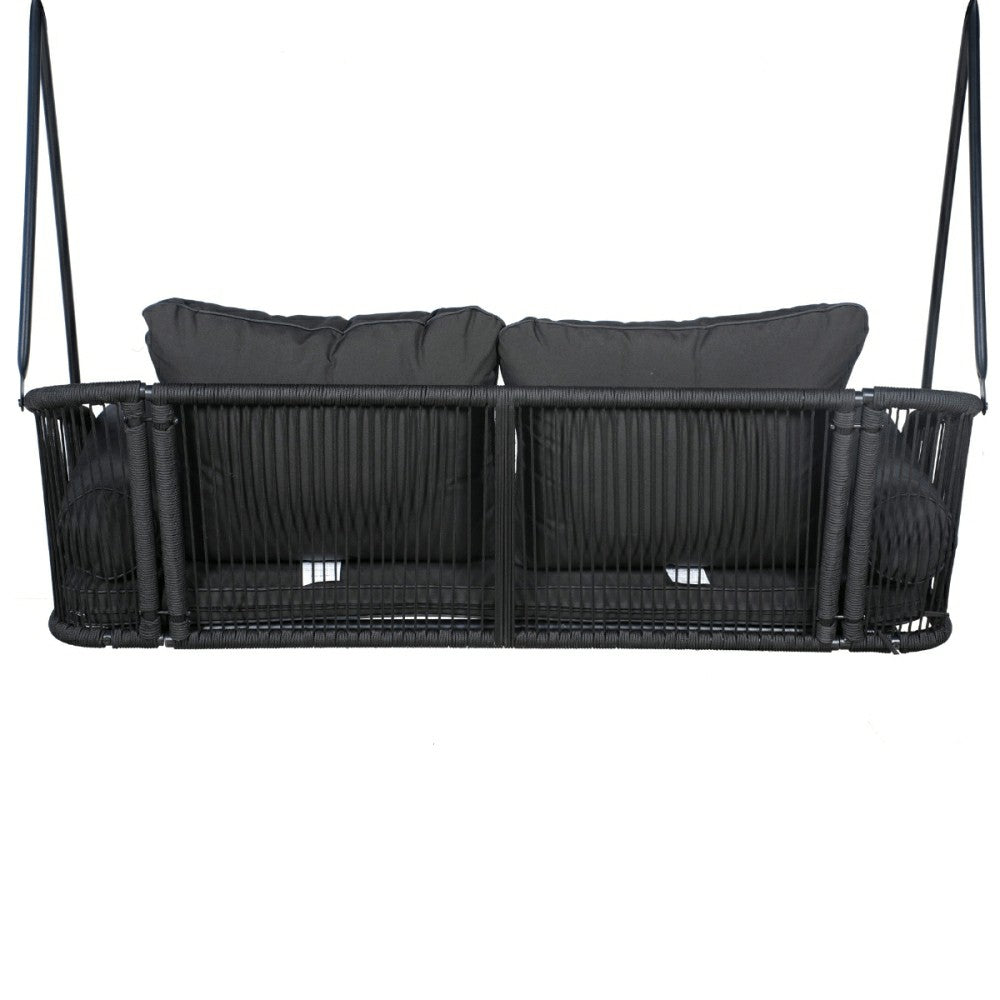 East Green Ramona Patio Swing with Canopy Stand | Plow & Hearth