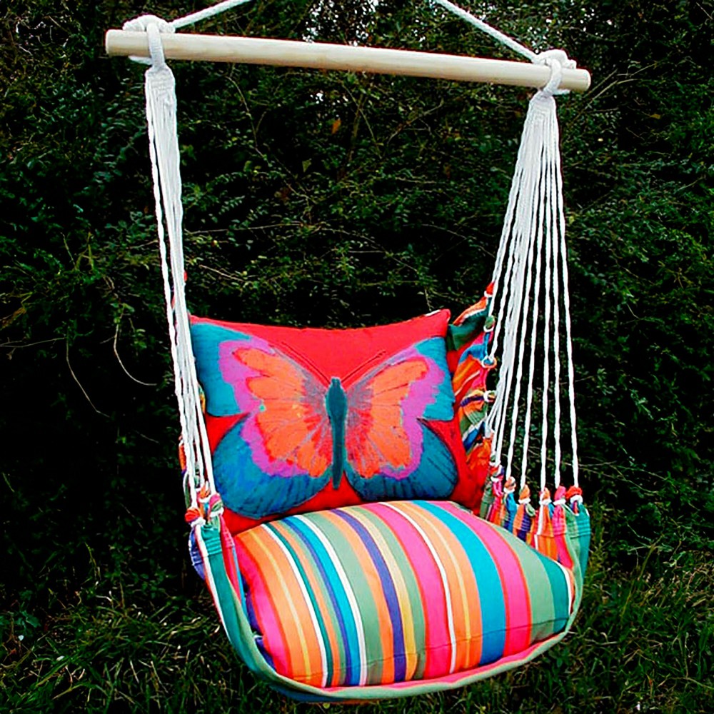 Butterfly Hammock Swing With Tote | Plow & Hearth