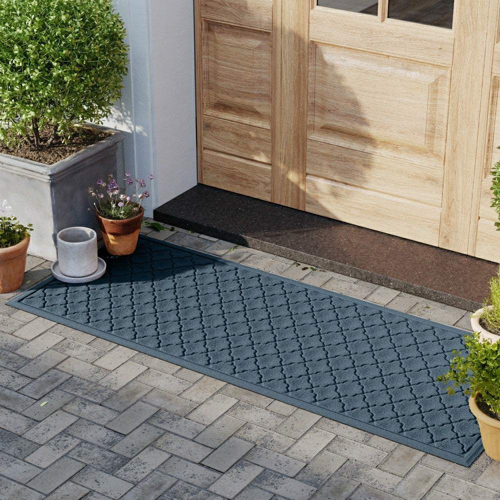 WaterHog® Indoor/Outdoor Geometric Doormat, 3' x 7' | Plow & Hearth