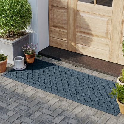 WaterHog® Indoor/Outdoor Geometric Doormat, 3' x 7' | Plow & Hearth