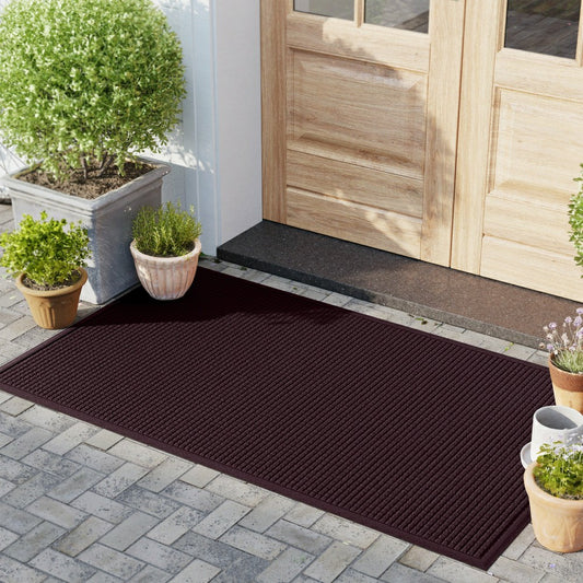 WaterHog® Indoor/Outdoor Cubes Doormat, 4' x 6' | Plow & Hearth