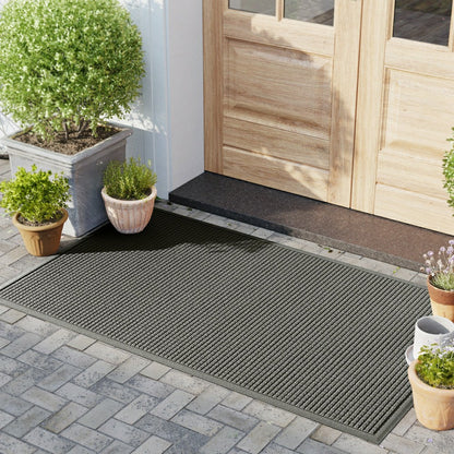 WaterHog® Indoor/Outdoor Cubes Doormat, 4' x 6' | Plow & Hearth