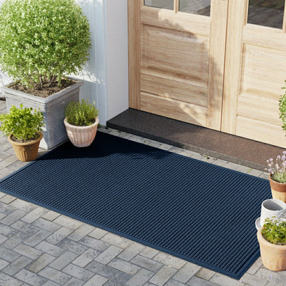 WaterHog® Indoor/Outdoor Cubes Doormat, 4' x 6' | Plow & Hearth