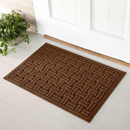 WaterHog® Basket Weave Doormat, 2' x 5' | Plow & Hearth
