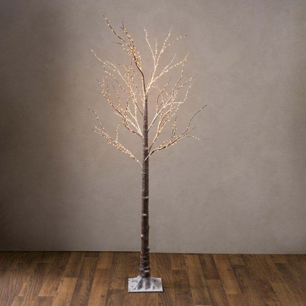 Extra Large Indoor/Outdoor Birch Tree with 750 Warm White Lights | Plow & Hearth