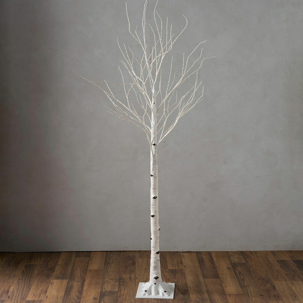 Extra Large Indoor/Outdoor Birch Tree with 750 Warm White Lights | Plow & Hearth