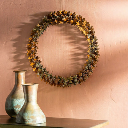 18' FALL LEAF WREATH | Plow & Hearth