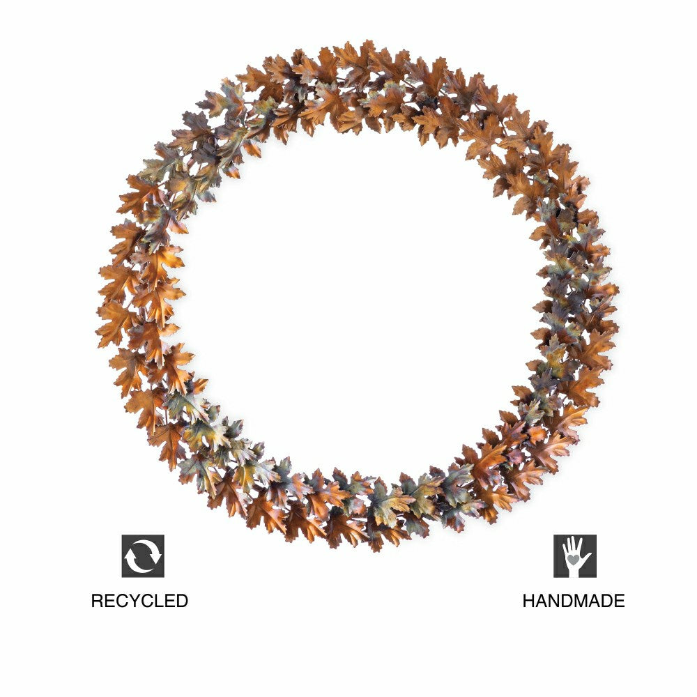 18' FALL LEAF WREATH | Plow & Hearth