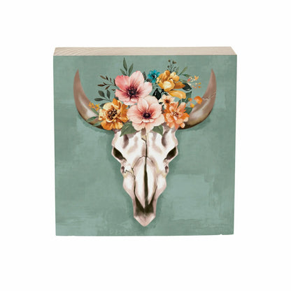 Southwest/Texas Longhorn/ Horse​ Mini Plock (6"x6”x1.9“) | Plow & Hearth