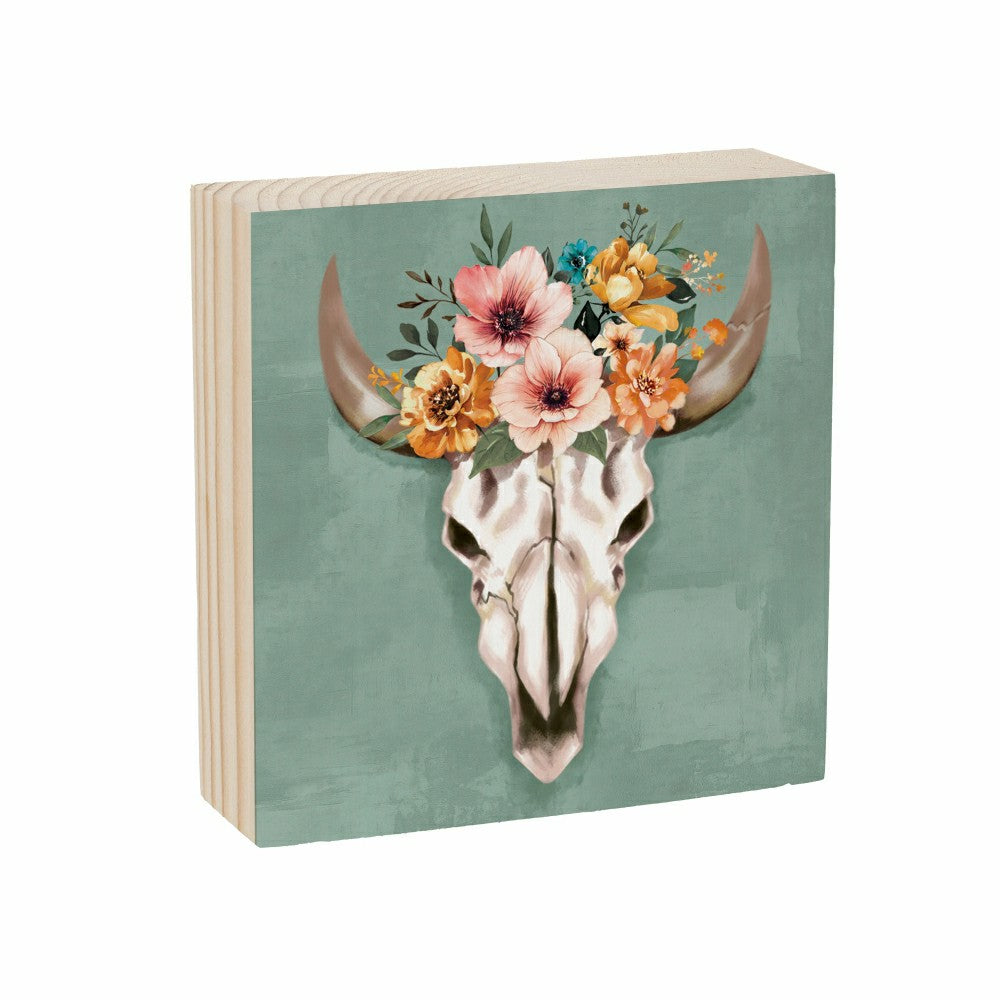 Southwest/Texas Longhorn/ Horse​ Mini Plock (6"x6”x1.9“) | Plow & Hearth
