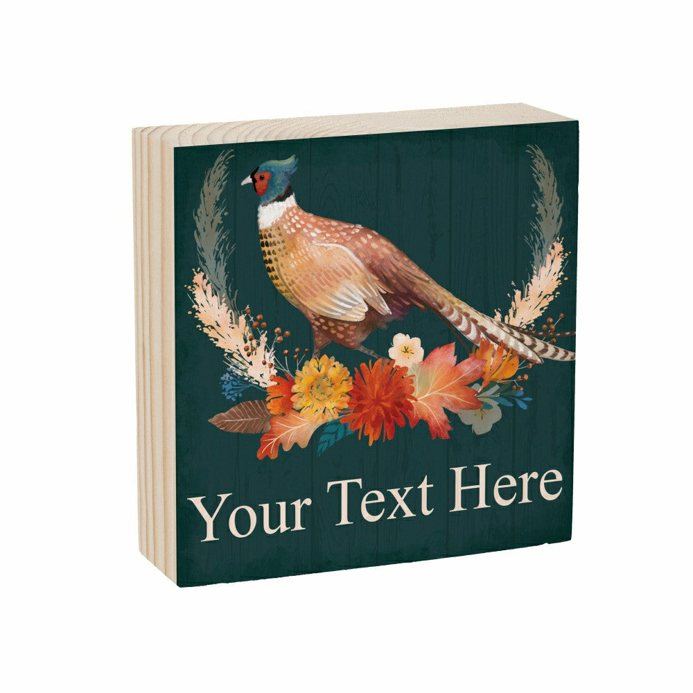 Northwoods Pheasant Mini Plock (6"x6”x1.9“) | Plow & Hearth