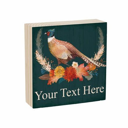 Northwoods Pheasant Mini Plock (6"x6”x1.9“) | Plow & Hearth