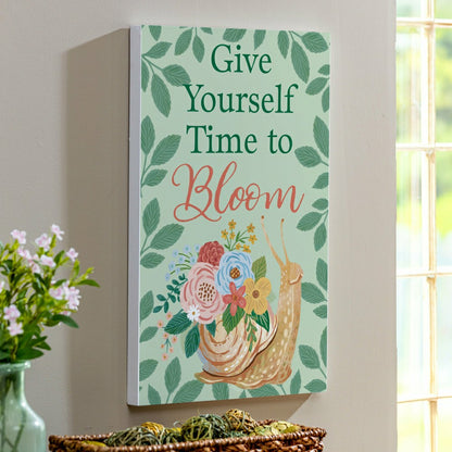 What She Shed Indoor Wall Decor, Bloom, 16" L x 24" H | Plow & Hearth