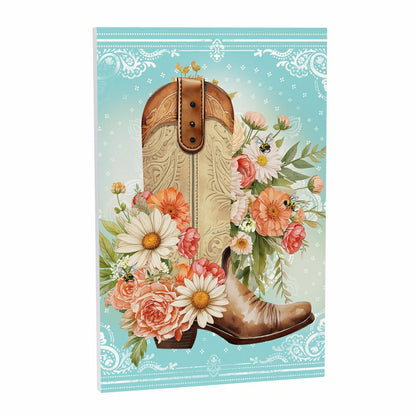 Petal & Plow Indoor Wall Decor, Cowboy Boots, 16" L x 24" H | Plow & Hearth