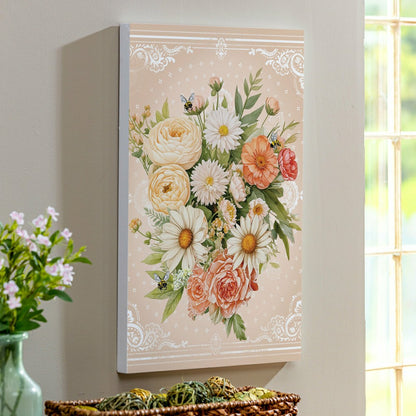 Petal & Plow Indoor Wall Decor, Floral, 16" L x 24" H | Plow & Hearth