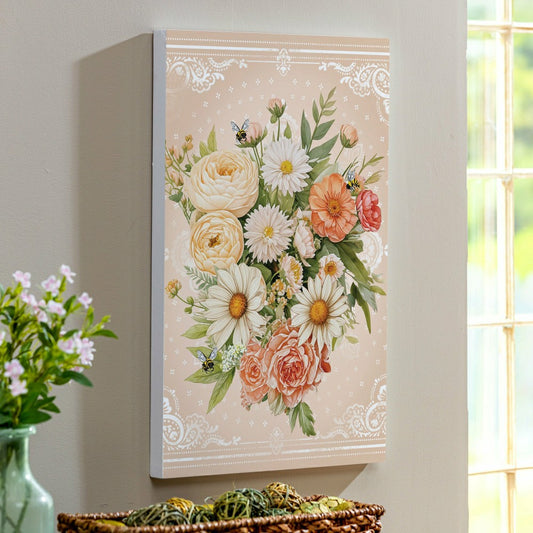 Petal & Plow Indoor Wall Decor, Floral, 16" L x 24" H | Plow & Hearth