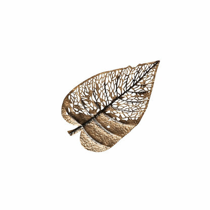 Set of 3 Metal Decorative Leaves Wall Décor | Plow & Hearth