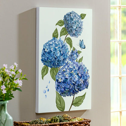 VivaStyle Indoor Wall Decor, Hydrangea Haven, 16" L x 24" H | Plow & Hearth