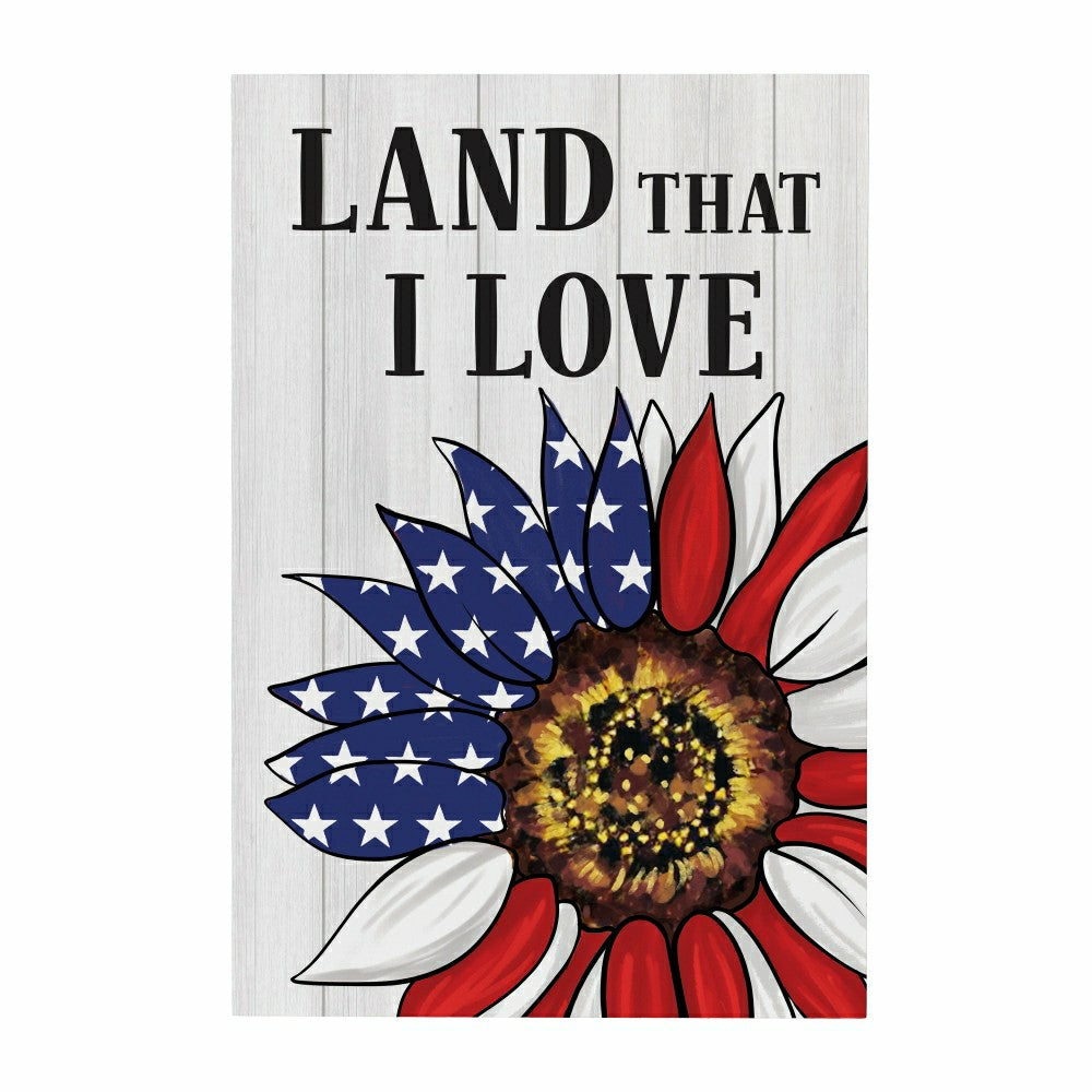 American Classic Indoor Wall Decor, Land that I Love, 16" L x 24" H | Plow & Hearth