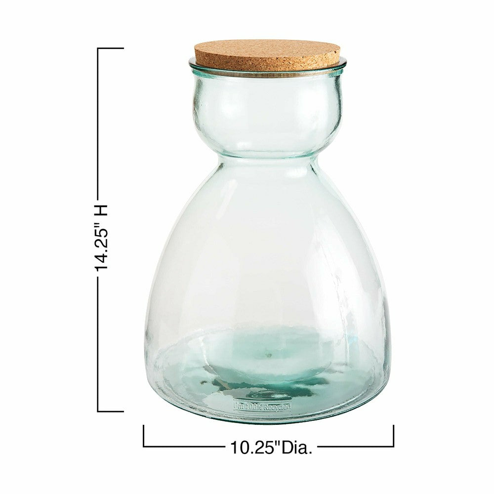 Tall Glass Terrarium | Plow & Hearth