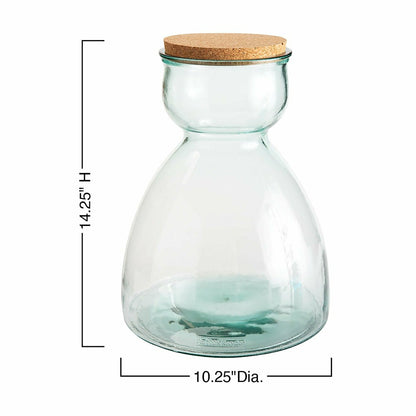 Tall Glass Terrarium | Plow & Hearth