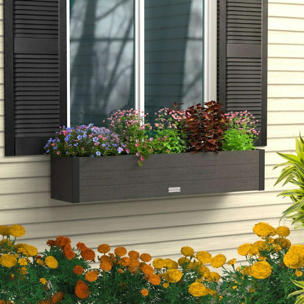 Horizon Charcoal Window Box | Plow & Hearth