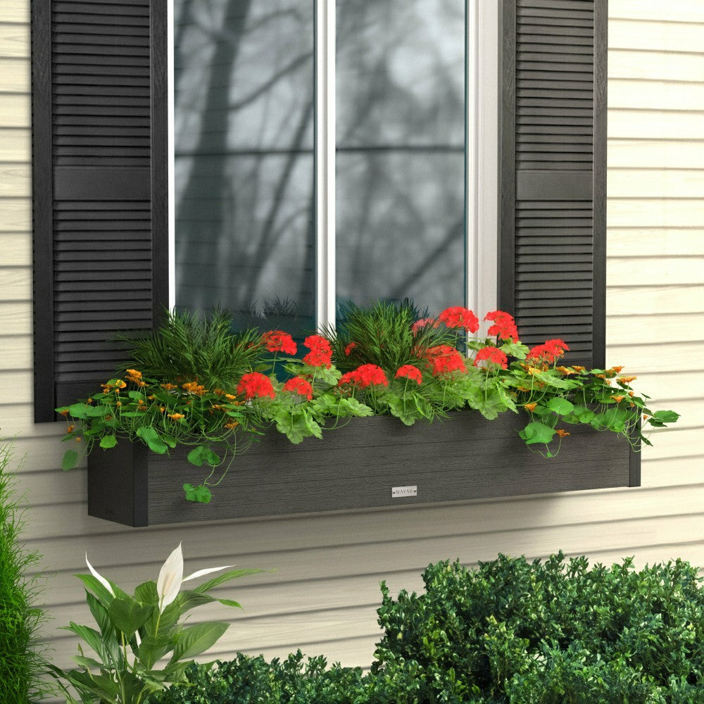 Horizon Charcoal Window Box | Plow & Hearth