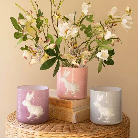 Glass Bunny Vases, Set of 3 | Plow & Hearth